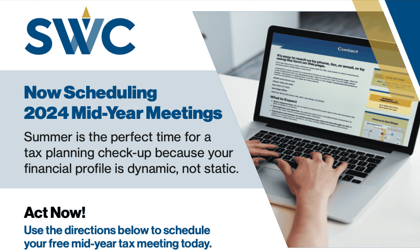 2024 Mid-Year Tax Planning Meeting Graphic